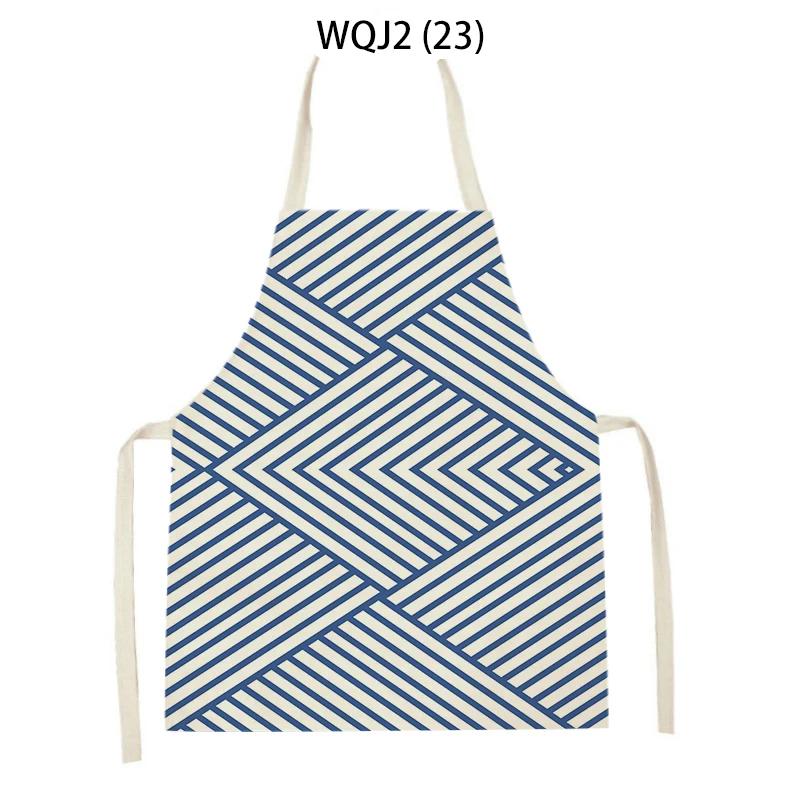 Ärmellose Küchenschürzen für Erwachsene und Kinder, ärmellose Schürzen mit abstraktem Geometriedruck, Back- und Kochzubehör, Reinigungsschürzen
