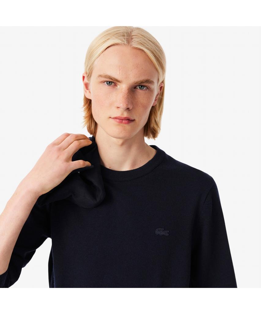 LACOSTE Men'S Merino Wool Crew Neck Sweater Ah1969-55N 166