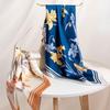 2026 Mulberry Silk Square Scarf: High-End Printed Necktie Shawl Gift for Elders
