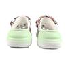 Crocs Crush Clog EVA Lime Decorative Buckle Hand Painted Graffiti Casual Fashion Versatile Hole Shoes Unisex White