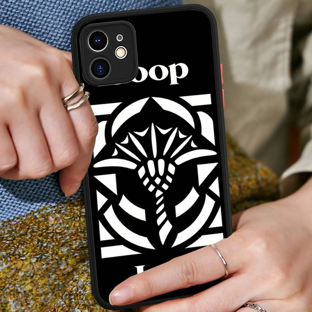 Luxury Fashion J-Joop For IPhone 15 16 Pro Max 11 12 13 14 XS XR X Plus 16E Matte Translucent Phone Cover