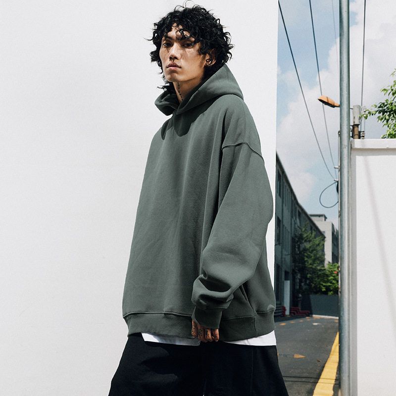 Trendy Fall and Winter Hip Hop Oversize Drop-Shoulder Hoodie