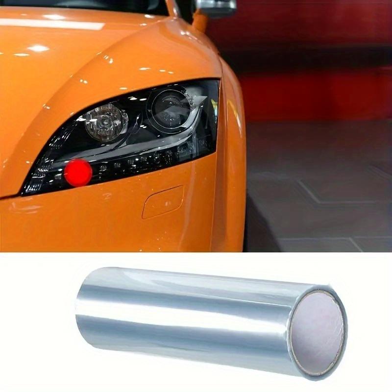 1pc, Premium Clear Vinyl Car Light Tint Film, Easy Install Headlight & Taillight Cover, Fog-Proof, PVC Material, for Various Vehicle Models