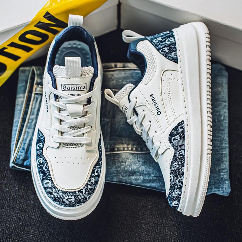 Men's Fashion Casual Low Top Skateboarding Shoes Boys Comfortable Sneakers Male Students Trending Soft Sole Classic Breathable Gym Non-slip
