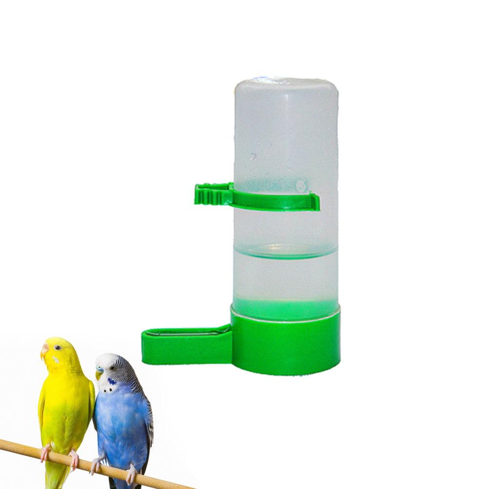5Pcs Bird Feeder Drinker Plastic Clip Durable Automatic Water Dispenser for Cage Small Birds Parrot Budgie Bird Drink Machine