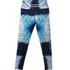 High-waisted printed leggings with sweat-drop detailing Sports and yoga trousers