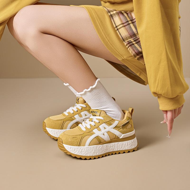 New ModelPlatform Dad Shoes Women'S Spring And Summer Shoes Women'S Shoes Versatile Women'S Sports Shoes Popular Forrest Gump Shoes