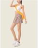 Women's Quick-Dry Elastic Sports Shorts Skirt for Yoga & Dance