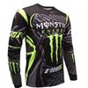 Men Women Cycling Jersey Long Sleeve Quick Dry Mountain Bike Riding Shirt Breathable Mesh Sportswear