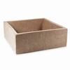 Suchy Basen 110X110X40 Velvet Soft Ciemny Beżowy Bez Piłek