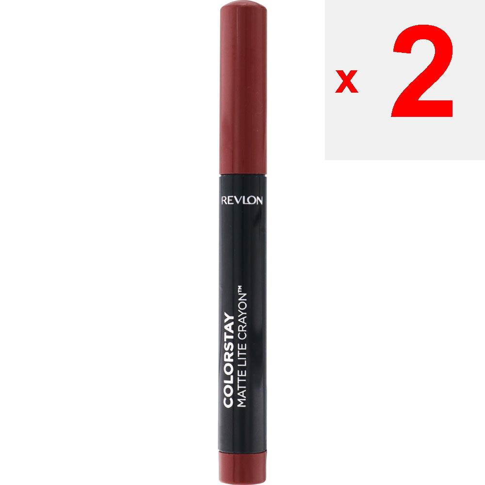 Revlon Colorstay Matte Light Crayon 003 Mouth Makeup Apply an Appropriate Amount To the Lips. Mouth Makeup