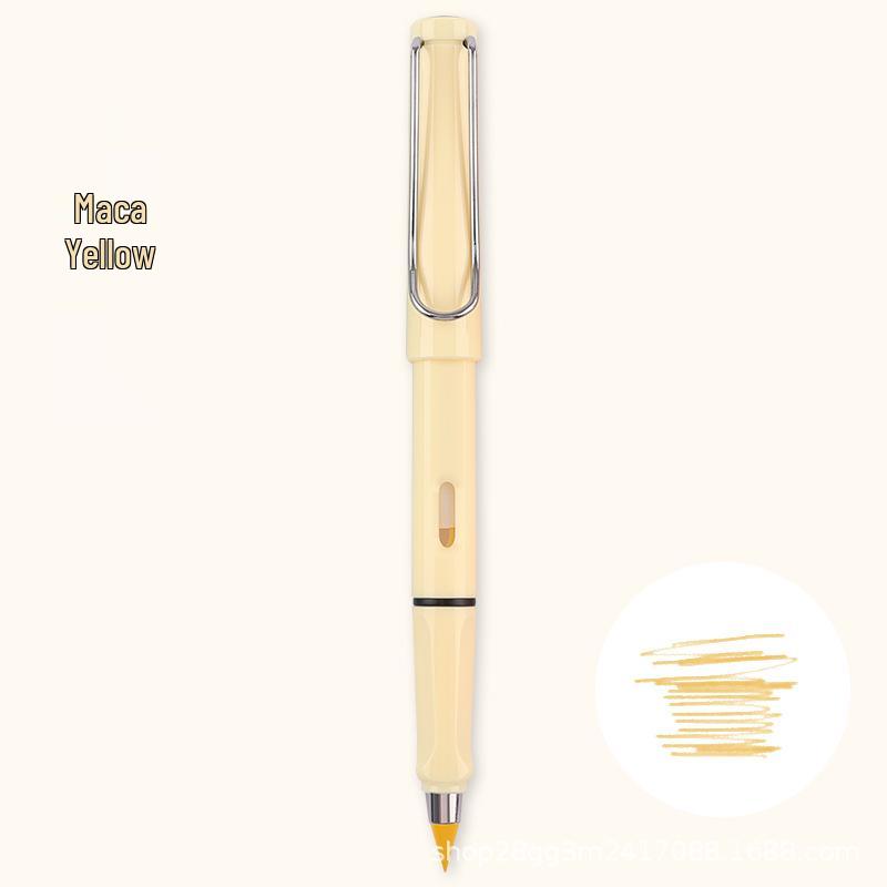 Macaron Pastel Large Barrel Colored Pencil - Student Posture Correction, Everlasting, No Sharpening Needed, Ideal for Kindergarten