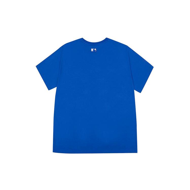 MLB Los Angeles Dodgers T Shirts Unisex Blue Crew Neck Moderate Straight Fit 31TS09031-07U