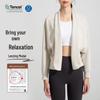 Athena Lulu Modal Nude Long Sleeve Yoga Cardigan Shawl for Women