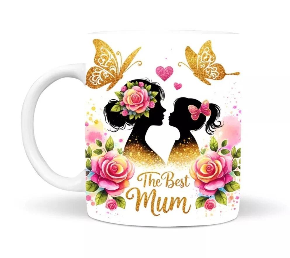 The Best Mum Coffee/Tea Ceramic Mug 11Oz For Office Mother Day or Birthday Gift Unisex T-Shirt L