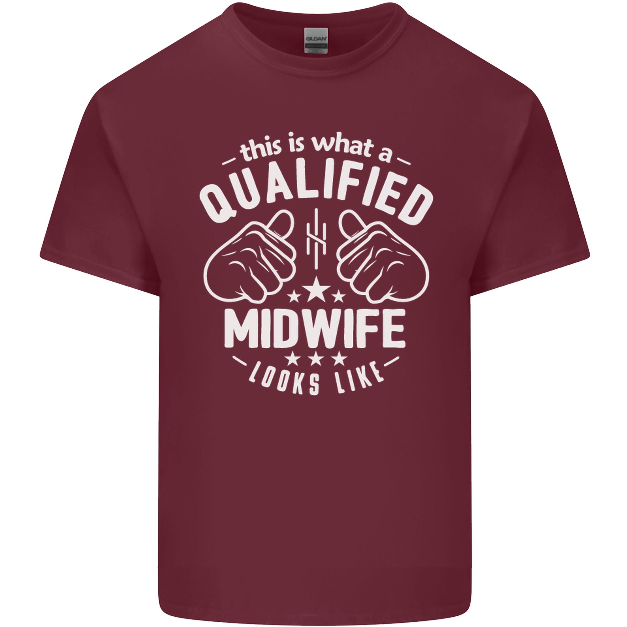 This Is What a Qualified Midwife Looks Like Unisexs Light Cotton TShirt S