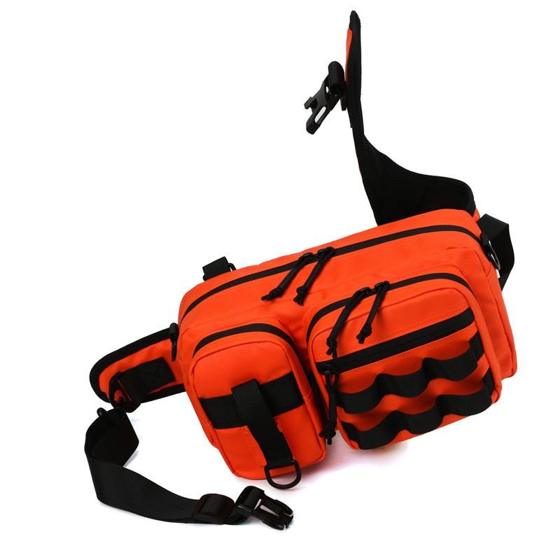 Waterproof Fishing Waist Pack Men Women Outdoor Hiking Camping Cycling Multi-Compartment Tackle Bag Under 20L