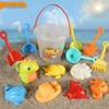 Xinhang Children's Beach Sand Toy Set: Bucket, Shovel, and Tools