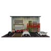 Kame Kaku 1:64 American Garage Parking Lot Alloy Car Model Scene Decor