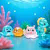 Moss Micro-Landscape: Luminous Marine Animal Figurines for Fish Tank Decoration
