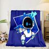 Weltraumabenteuer Astro Bot Tragbare Decke/Weiche Decke Bettwäschedecke Geeignet für Reisen Camping Wohnzimmer Büros Sofas Fan-Geschenke