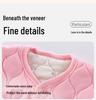 Color-Changing Children's Cotton-Padded Jacket Set - Autumn & Winter, Boneless, Warm, High-Waisted for Boys & Girls