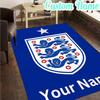 Custom Name England National  Rug, Office Rug, Chair Rug, Carpet for Living Rooms, Doormat Game Rug Home Decor Christmas Gifts