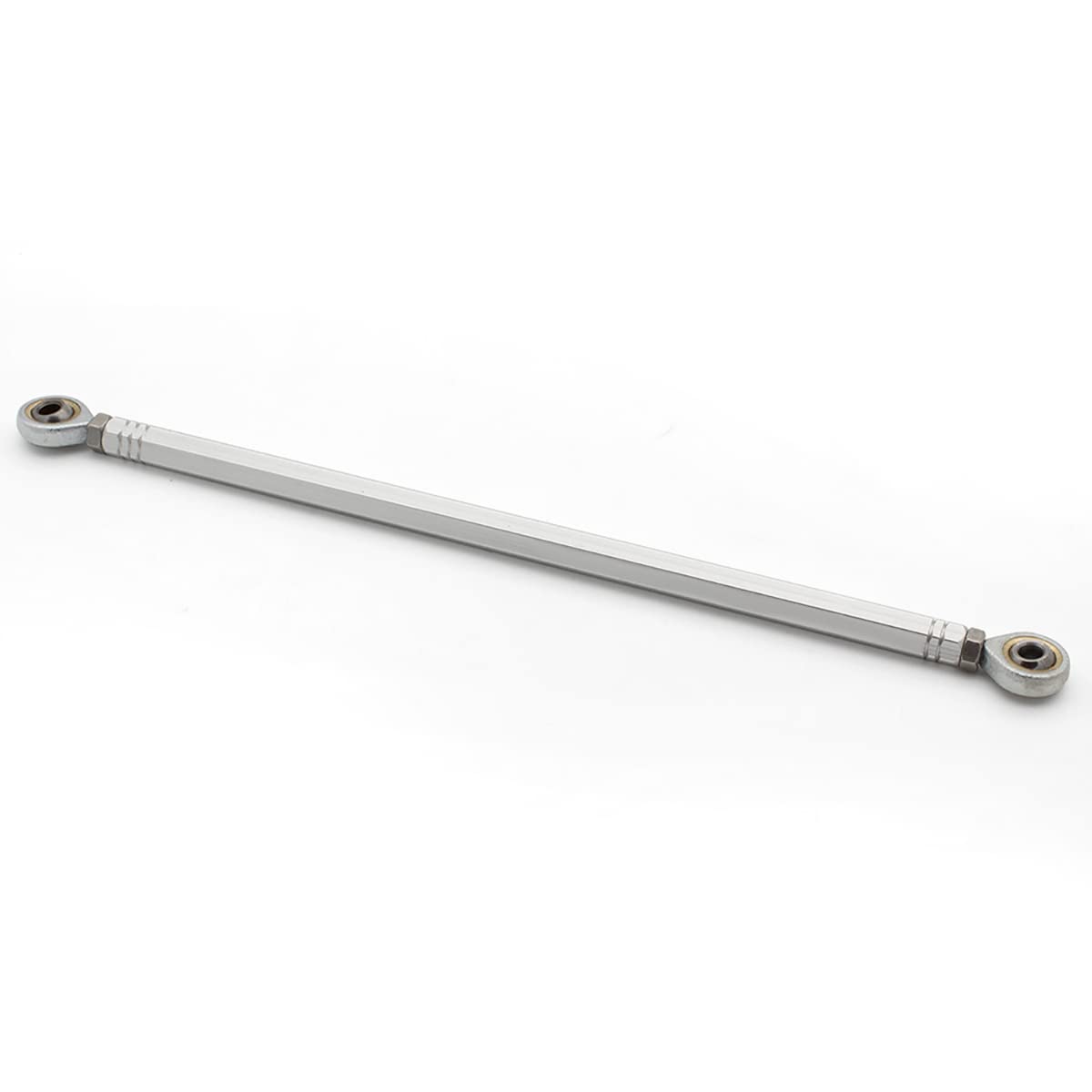 

120mm CNC Motorcycle Shift Rod Linkage Tie Rod End Adjustable Position Rearset Yamaha Kawasaki 120mm срібний