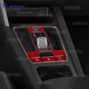 Real Soft Carbon Fiber For Seat Leon MK4 Cupra Leon Cupra Formentor     2024 LHD RHD Gear Shift Panel Sticker