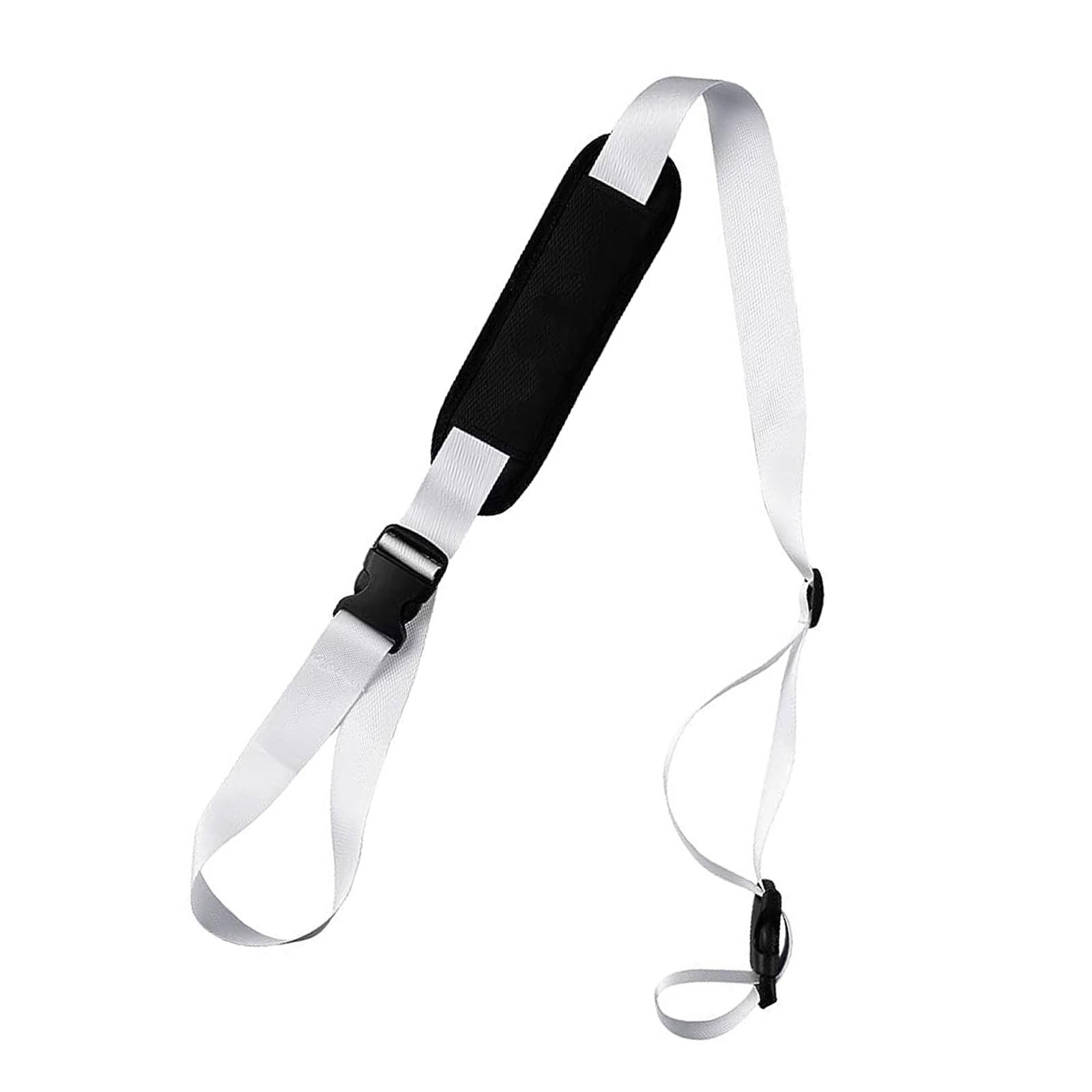 

Легкий регулируемый плечевой ремень для переноски пляжного кресла, ремень для сумки через плечо для активного отдыха белый