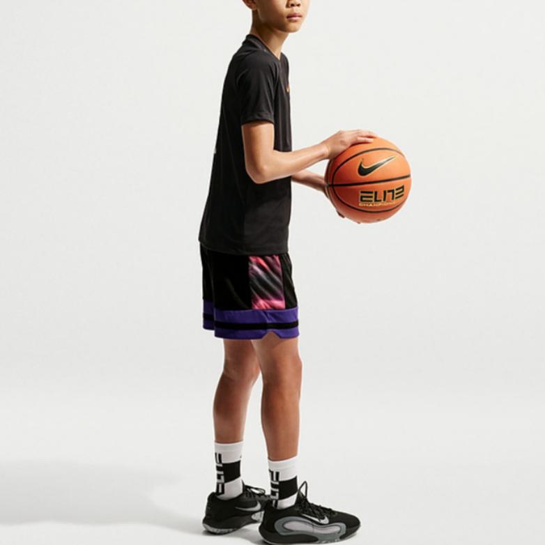 Nike Knitted Color Block Comfortable Elastic Waist Shorts Kids shorts IR6290010
