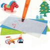 3D Printing Pen Silicone Design Mat With 2 Finger Protectors Template Drawing Tools Silicone Pad Drawing Tools for Kids Adults