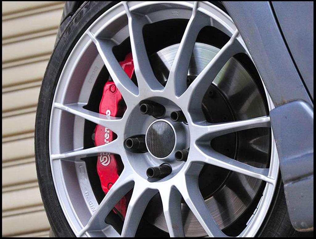 Brake Caliper Sticker, Brembo Sticker, Universal Use, White