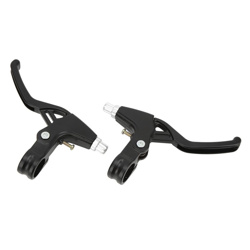 2Pcs Bike Brake Lever Aluminum Alloy Black Hard Thick Durable Speed Change Bicycle Handle