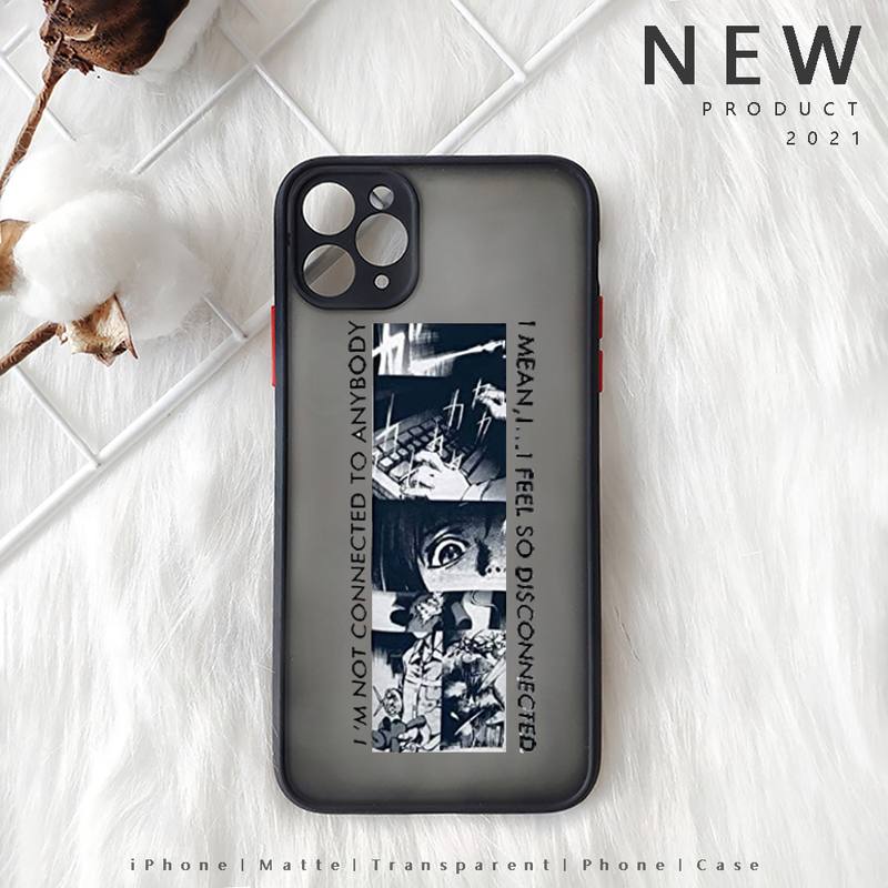 Serial Experiments Lain Phone Cases for iPhone 11 12 13 Mini Pro XS MAX 8 7 Plus X SE 2020 XR Luxury Brand Shell Funda