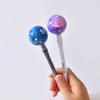 Creative Rotating Planet Pen Spinning Decompression Pen Stress Relieve Rotating Gel Pens Student Stationary