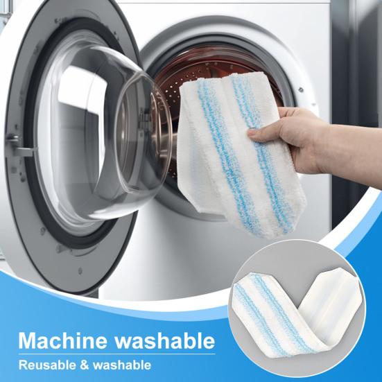 Náhradní hadřík na mop pro O-Cedar H2Pro Mokrá mikrovláknová podložka proti znečištění Vlákna s vysokou hustotou Podložka na drhnutí podlahy