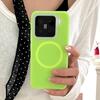 Fluorescent For Magsafe Liquid Silicone Phone Case For Xiaomi 15 14 13 Redmi K80 K70 Pro Ultra Skin Feeling Shockproof Covers