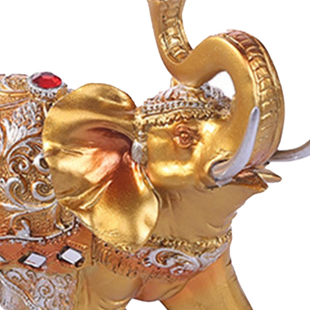 Golden Statue Home Decoration Collection Animal Sculpture for