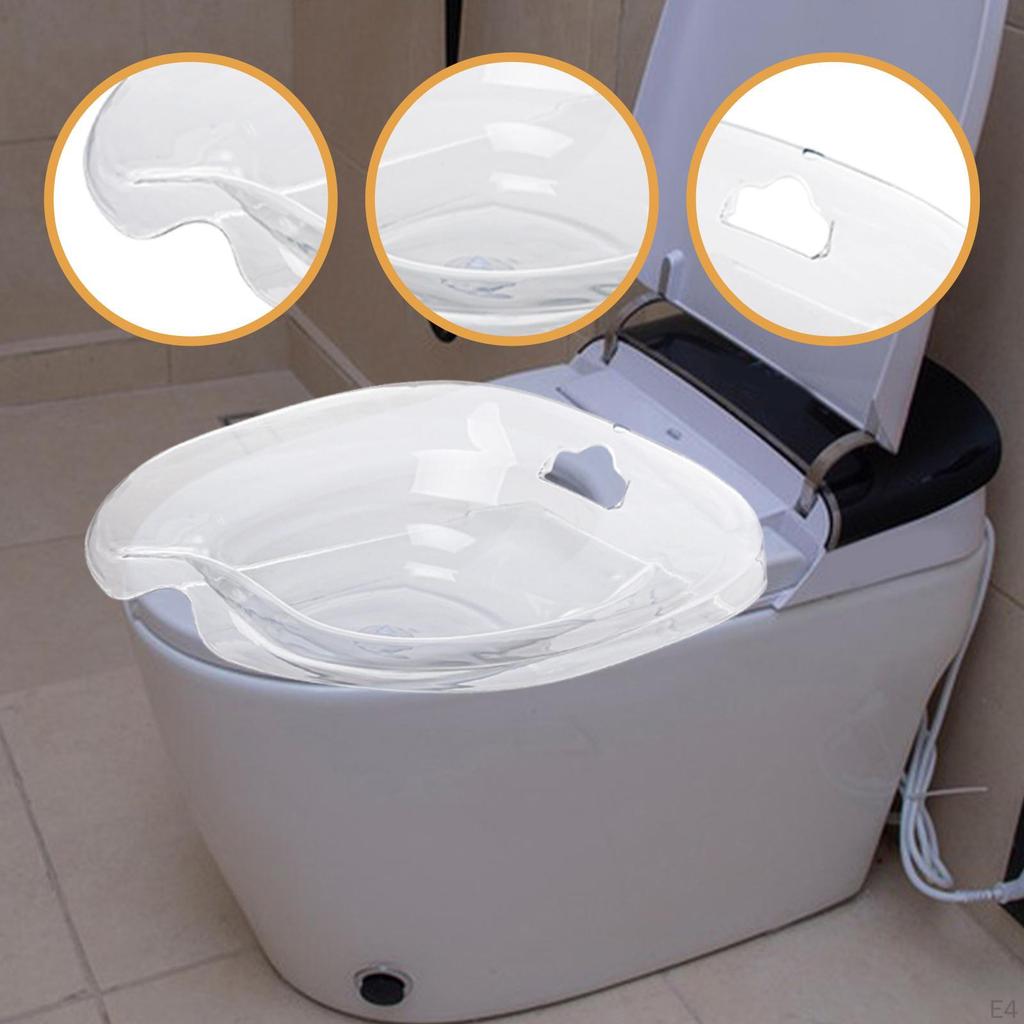 Bathtub with Toilet, Ergonomic Design, , Bidet Holder, Suitable for Women, Men And Seniors