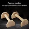 Wood Push Up Bars Parallettes For Home Gym Fitness, Portable Push Up Stands Exercise Equipment, Handles Yoga Training