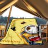 1 Stück Minions Banane Outdoor Weiche Decke Ultra Plüschig, Warm, Vielseitig und Pflegeleicht für Camping, und