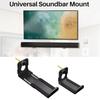 2pcs Space Efficient Floating Rack Heavy Duty Speaker Holder Speaker Hangers  Center Channel