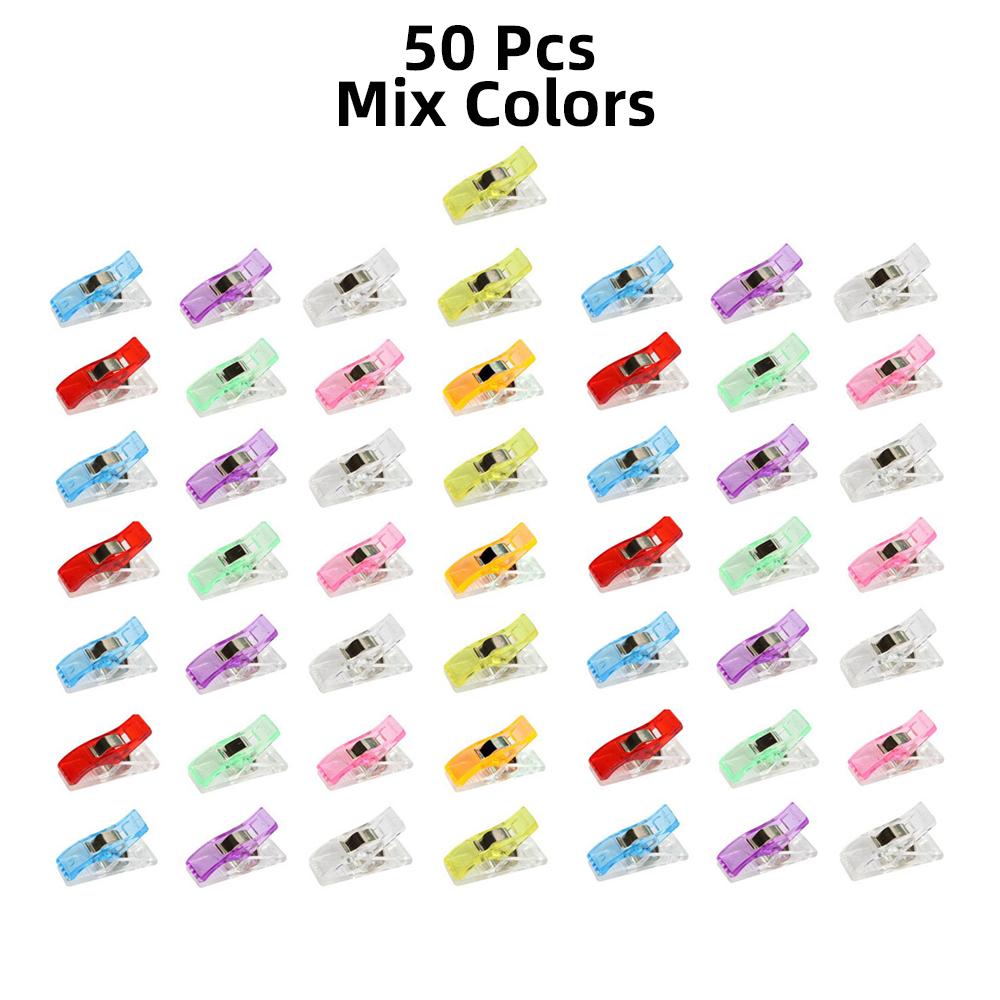 

100 шт. швейные зажимы для рукоделия вязание крючком цветные пластиковые защитные зажимы для одежды стеганые зажимы для рукоделия бумага для связывания