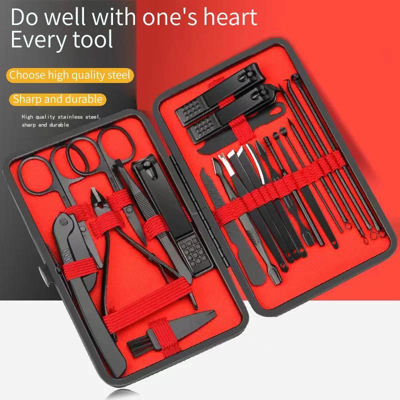 Nagelknipser-Set, praktische Beauty-Tools, Nagelknipser, Maniküre, Nageltrimmer, Pediküre-Messer