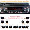for BMW F30 A/C Climate Control Panel Fan Speed Button Replacement,Heater Climate Switch Button for BMW 1 Series F20/F21,2 Series F22/F23,3 Series