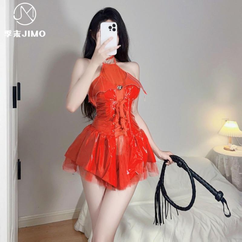 Sex Underwear Sweet Desire Demon Girl Thin Sexy Cos Suit Perspective Suit Onesie Mesh Skirt