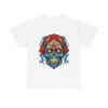 Day Of The Dead Vintage Flower Graphic T Shirt Unisex Heavy Cotton Tee Unisex T-Shirt