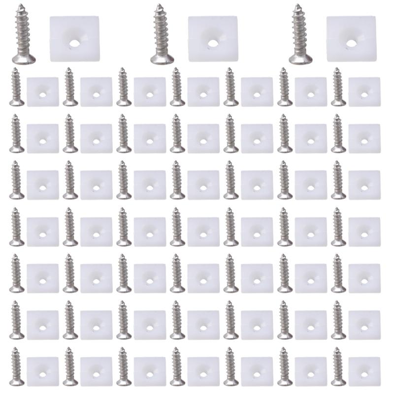 

100/150Pcs Drawer Angles Code Bracket Fastener Drawer Bottom Repair Fixing Mending Wedges for Cabinet Bottom Support