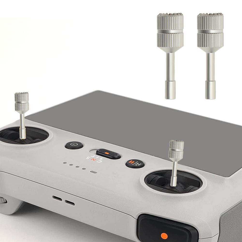 Drone Remote Control Joystick Aluminum Alloy Long Thumb Stick Rocker Compatible for DJI Mini 3 Pro Remote Controller